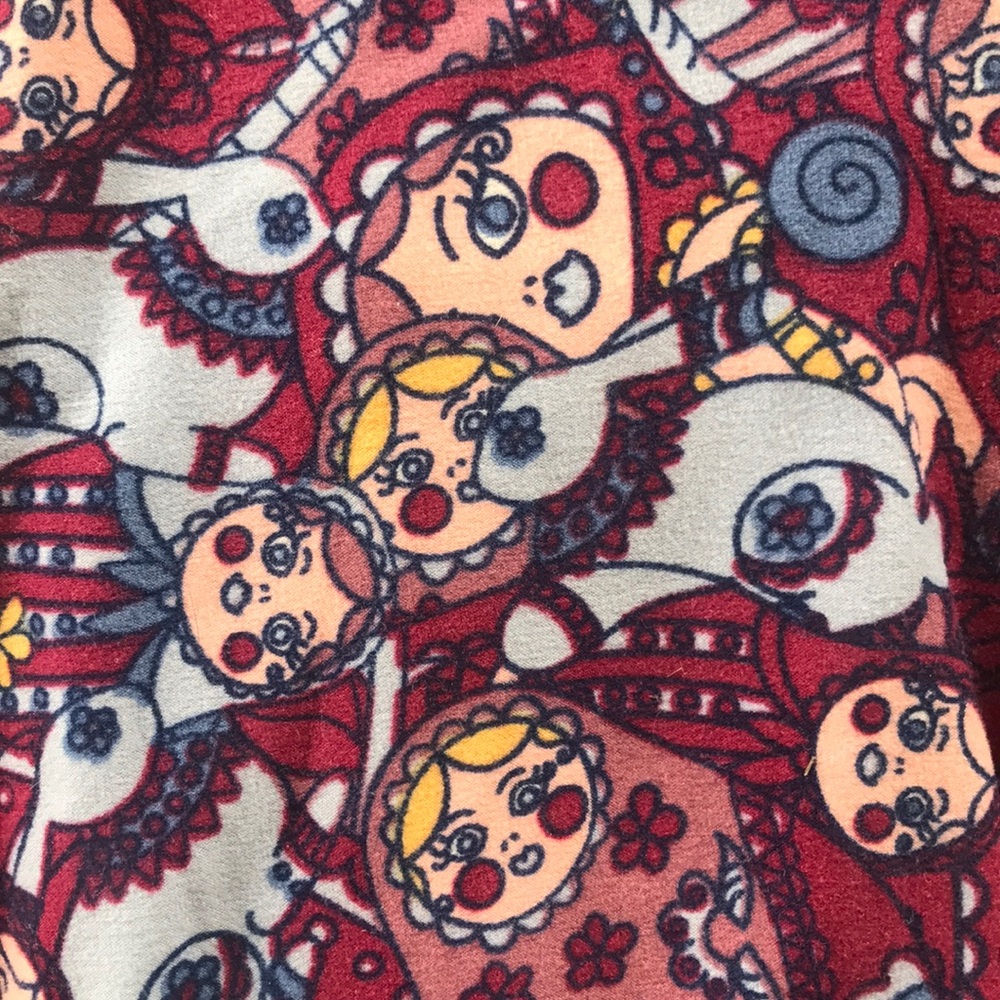 Russian Matryoshka Doll Leggings